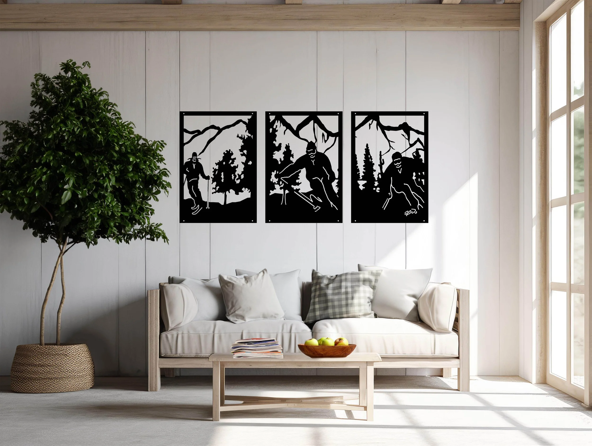 Sets of 3 Wall Art - Metal Wall Decor - J. Dub's Metalworks